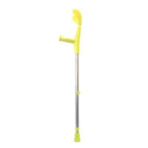 21623 BASTON INGLES INFANTIL TUBO NEGRO AMARILLO (PAR)