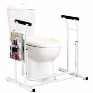 2205 APOYABRAZOS PORTATIL PARA WC CON REVISTERO